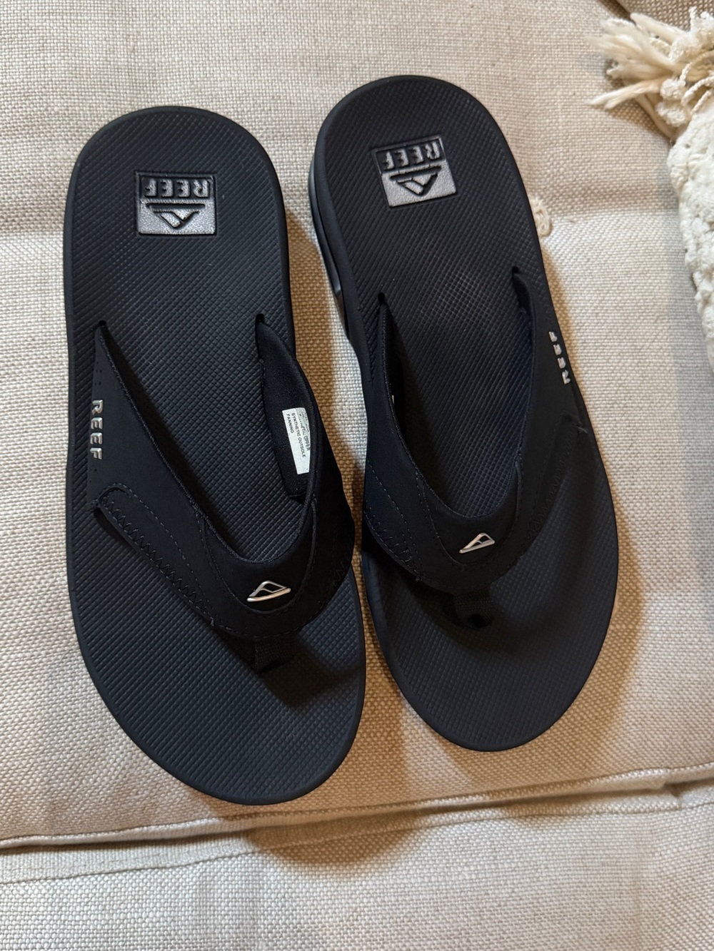 Reef Fanning Flip Flops View 2
